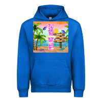 Cobalt feeling beachy Urban Hoodie - TumblerDesignByShophia