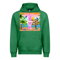 Emerald feeling beachy Urban Hoodie - TumblerDesignByShophia