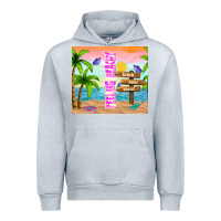 Heather Grey feeling beachy Urban Hoodie - TumblerDesignByShophia