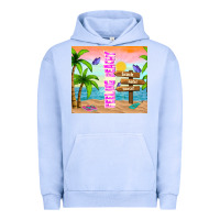 Pigment Grape Ice feeling beachy Urban Hoodie - TumblerDesignByShophia
