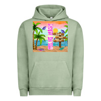 Pigment Oil Green feeling beachy Urban Hoodie - TumblerDesignByShophia