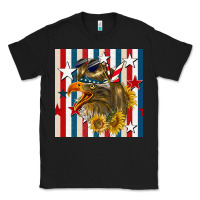 Black mullet eagle seamless pattern Classic Tee - BundleAndBundleShop
