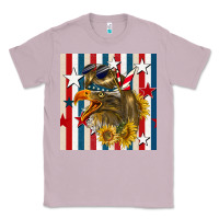 Lilac mullet eagle seamless pattern Classic Tee - BundleAndBundleShop