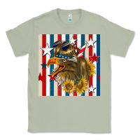 Matcha mullet eagle seamless pattern Classic Tee - BundleAndBundleShop