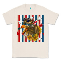 Natural mullet eagle seamless pattern Classic Tee - BundleAndBundleShop