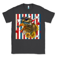 Smoke mullet eagle seamless pattern Classic Tee - BundleAndBundleShop