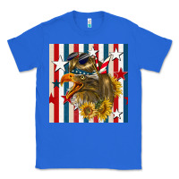 True Royal mullet eagle seamless pattern Classic Tee - BundleAndBundleShop