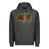 Charcoal Heather Leopard Pattern Aunt Tried Premium Hoodie - Bettercallsaul