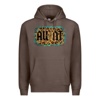 Coffee Leopard Pattern Aunt Tried Premium Hoodie - Bettercallsaul