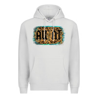 Dove Grey Leopard Pattern Aunt Tried Premium Hoodie - Bettercallsaul