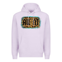 Lilac Leopard Pattern Aunt Tried Premium Hoodie - Bettercallsaul