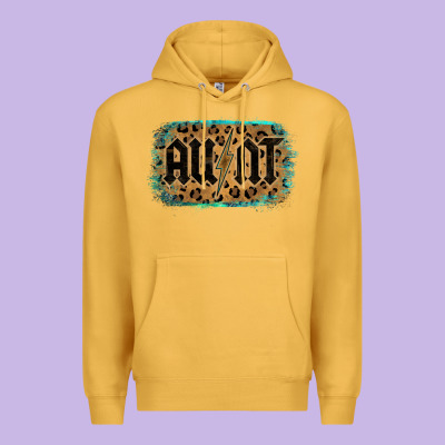 Leopard Pattern Aunt Tried Premium Hoodie Designed By Bettercallsaul