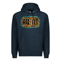 Navy Leopard Pattern Aunt Tried Premium Hoodie - Bettercallsaul