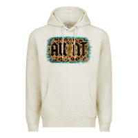 Oatmeal Heather Leopard Pattern Aunt Tried Premium Hoodie - Bettercallsaul