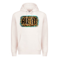 Pale Pink Leopard Pattern Aunt Tried Premium Hoodie - Bettercallsaul