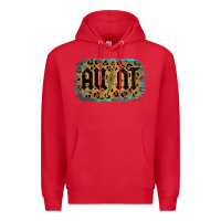 Red Leopard Pattern Aunt Tried Premium Hoodie - Bettercallsaul
