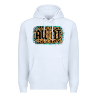 White Leopard Pattern Aunt Tried Premium Hoodie - Bettercallsaul