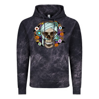 Cloud Black Halloween Skeleton Vintage Hoodie - CowhideDigitalArt
