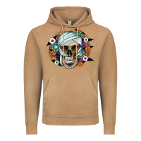Vintage Camel Halloween Skeleton Vintage Hoodie - CowhideDigitalArt
