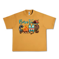 Peanut Butter born to camp Urban Heavy Tee - JahusDesignShop