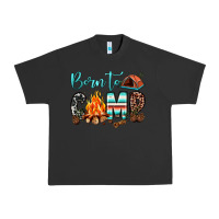 Pigment Black born to camp Urban Heavy Tee - JahusDesignShop
