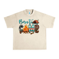 Sandshell born to camp Urban Heavy Tee - JahusDesignShop