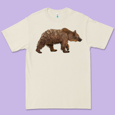Bear Premium Tee Designed By Barkaloodesign