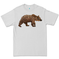 Dove Grey bear Premium Tee - BarkalooDesign