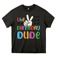 Asphalt the birthday dude Heavy Core Tee - MaliasSmallBusiness