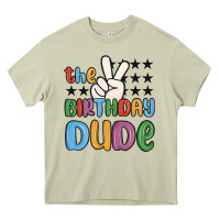 Mossy the birthday dude Heavy Core Tee - MaliasSmallBusiness