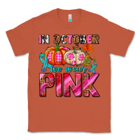 Copper in october we wear pink with pumpkins Classic Tee - AdoDesignShop