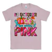 Lilac in october we wear pink with pumpkins Classic Tee - AdoDesignShop