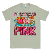 Matcha in october we wear pink with pumpkins Classic Tee - AdoDesignShop