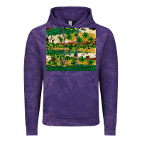 Cloud Purple St. Patrick's Day leopard cowhide shamrock tumbler Vintage Hoodie - Neo Western