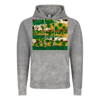 Cloud Rock St. Patrick's Day leopard cowhide shamrock tumbler Vintage Hoodie - Neo Western