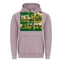 Vintage Zinc St. Patrick's Day leopard cowhide shamrock tumbler Vintage Hoodie - Neo Western