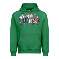 Emerald American Nurse 4th of july Urban Hoodie - HowdyJamesFarm