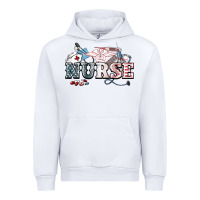 White American Nurse 4th of july Urban Hoodie - HowdyJamesFarm