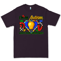 Plum im an autism dad whats your superpower Premium Tee - Zillion Design Studio