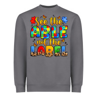 Storm see the able not the label Heavyweight Sweatshirt - JahusDesignShop