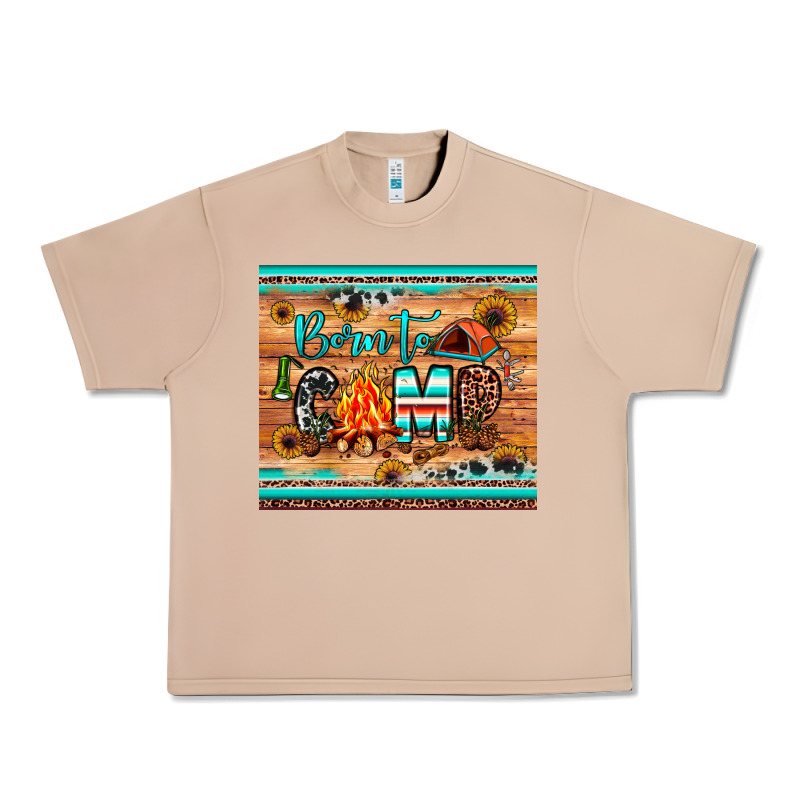 Born To Camp Urban Heavy Tee by JahusDesignShop | Teevron