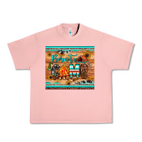 Salmon born to camp Urban Heavy Tee - JahusDesignShop
