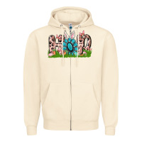 Sandshell hop rabbit Zipper Hoodie - MaliasSmallBusiness
