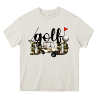 Cream golf dad Heavy Core Tee - Artiststas