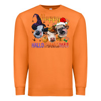 Carrot Happy Hallothanksmas Cows Premium Sweatshirt - BundleAndBundleShop