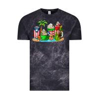 Cloud Black puerto rico coffee cups Vintage Tee - AdoDesignShop