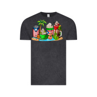 Vintage Black puerto rico coffee cups Vintage Tee - AdoDesignShop