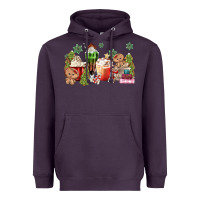 Plum gingerbread coffee Heavyweight Hoodie - MaliasSmallBusiness