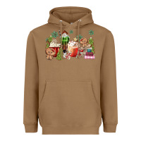 Toasted Coconut gingerbread coffee Heavyweight Hoodie - MaliasSmallBusiness