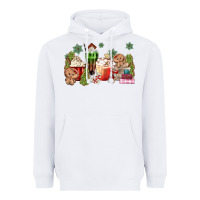 White gingerbread coffee Heavyweight Hoodie - MaliasSmallBusiness